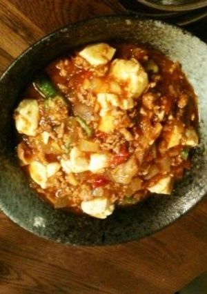 オクラと豆腐のひき肉カレー-レシピのメイン写真