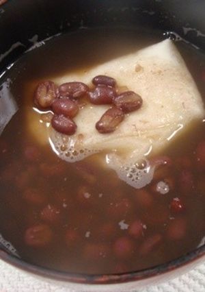 圧力釜で簡単ぜんざい-レシピのメイン写真