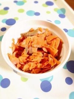 ふっくら茹で鮭☆お弁当やおにぎりに♪-レシピのメイン写真