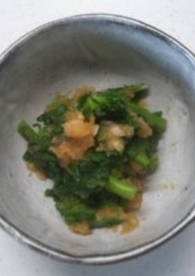 菜の花のみぞれ和え-レシピのメイン写真