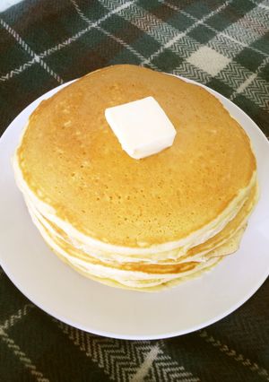 ふわふわもっちもちパンケーキ-レシピのメイン写真