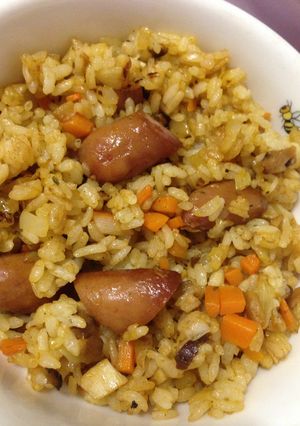 カレーピラフ-レシピのメイン写真