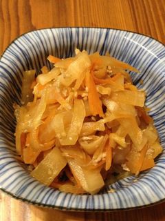 大根のキンピラ-レシピのメイン写真