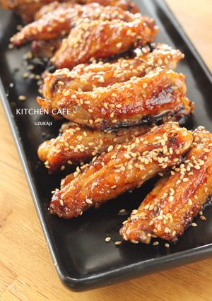 鶏手羽中の甘辛炒め-レシピのメイン写真