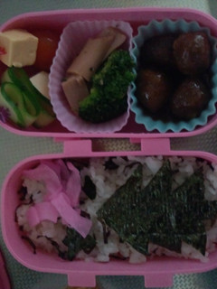 幼稚園のお弁当 2012年12月①-レシピのメイン写真