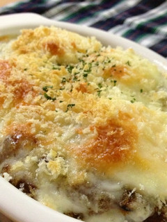 ハヤシライスをドリアにリメイク♪-レシピのメイン写真