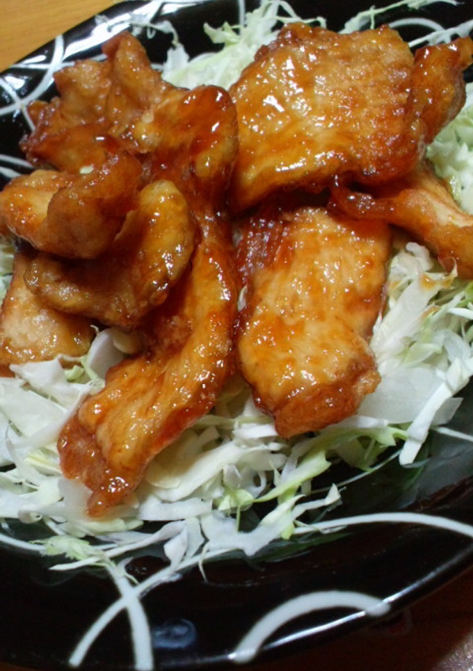 鶏の揚げ物 こってりソース♪-レシピのメイン写真