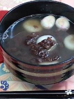 犬おやつ 白玉ぜんざい-レシピのメイン写真