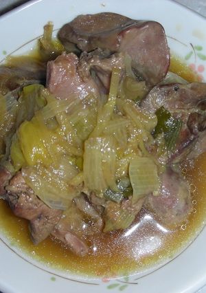 活力鍋で鶏レバーの煮物-レシピのメイン写真