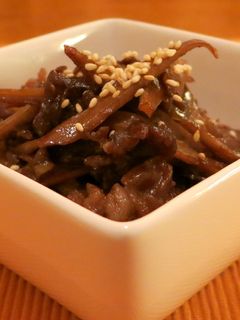牛とごぼうのしぐれ煮-レシピのメイン写真
