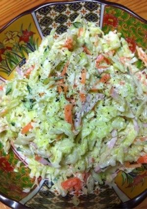 簡単野菜たっぷりコールスローサラダ-レシピのメイン写真