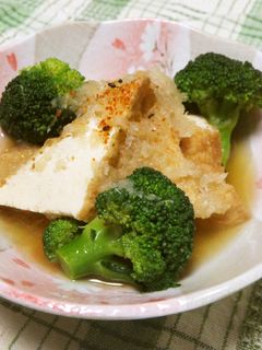 厚揚げとブロッコリーのおろし煮-レシピのメイン写真