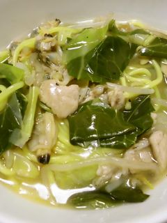 焼そば麺で☆野菜たっぷり中華ちゃんぽん-レシピのメイン写真