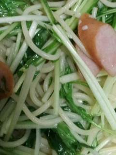 ☆シャキッと水菜のパスタ☆-レシピのメイン写真