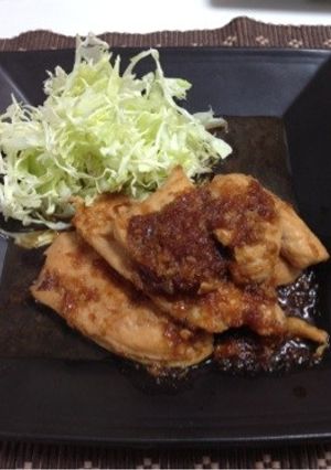 塩麹でふっくら☆鶏胸肉の生姜焼き-レシピのメイン写真