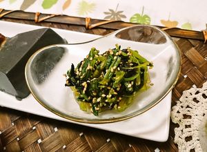 簡単美味しい♪ほうれん草と海苔のナムル-レシピのメイン写真