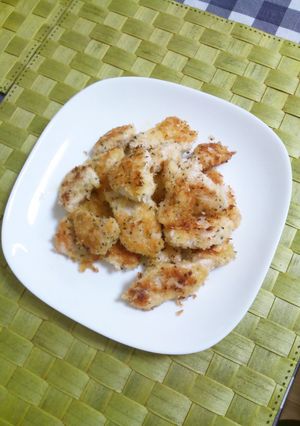 柔らか☆鶏胸肉のマヨパン粉焼き-レシピのメイン写真
