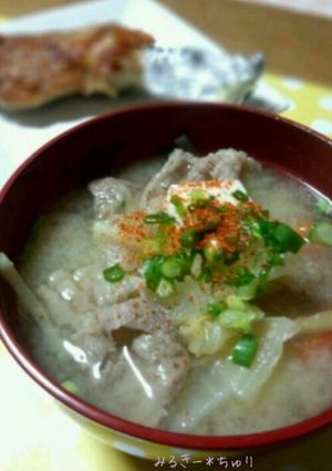 超腹持ち＊豚汁-レシピのメイン写真