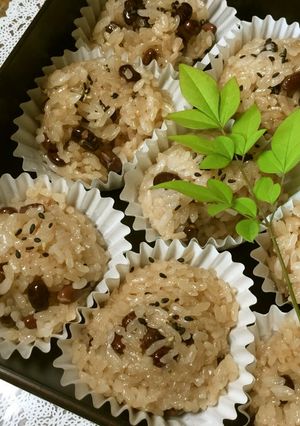 レンジで簡単お赤飯-レシピのメイン写真