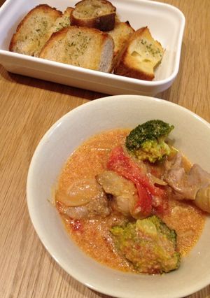 鶏肉のやわらかトマトクリーム煮-レシピのメイン写真