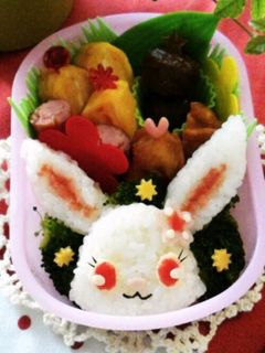 キャラ弁当☆ジュエルペット☆ルビー弁当-レシピのメイン写真