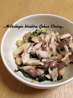 子供も好きな☆アジのまぜまぜご飯-レシピのメイン写真