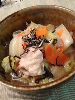 ヘルシー☆白菜と豚肉の旨煮-レシピのメイン写真