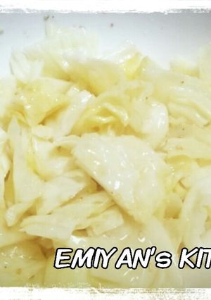 キャベツの手作り塩ダレ和え-レシピのメイン写真