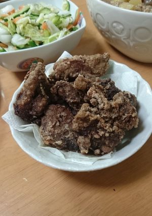 まぐろ血合いの竜田揚げ-レシピのメイン写真