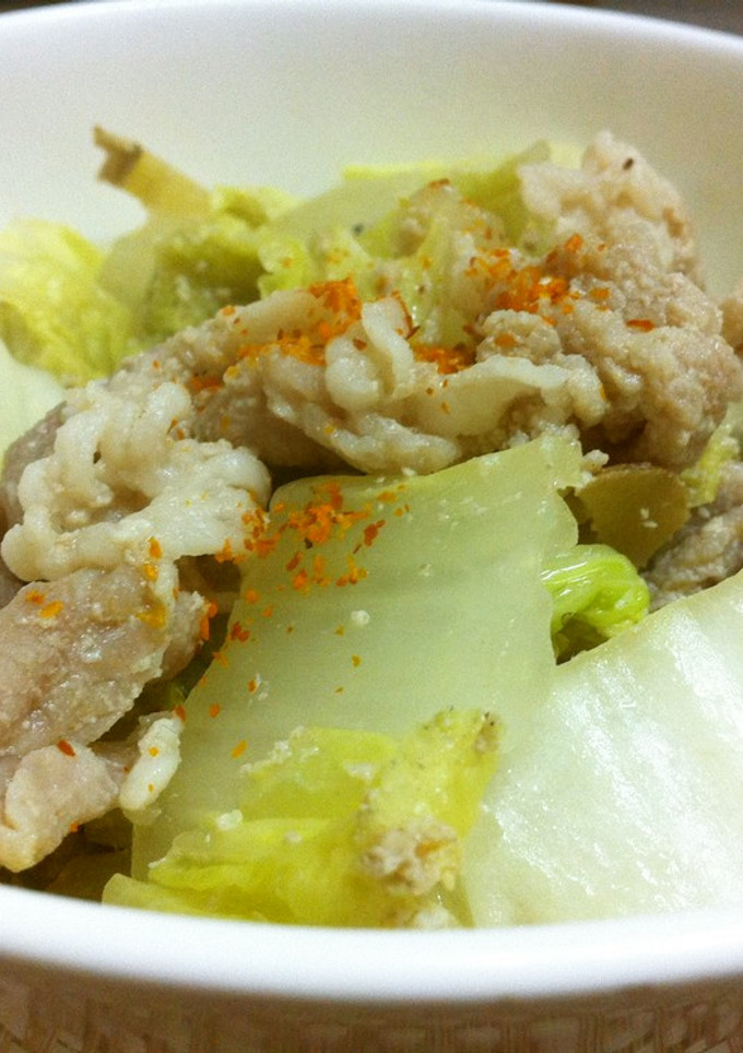 塩麹で簡単！豚肉と白菜のあっさり旨煮-レシピのメイン写真