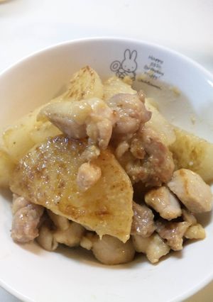 こんがり大根の塩麹炒め-レシピのメイン写真
