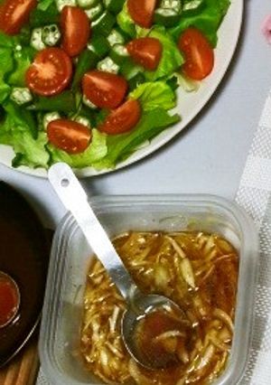 みんな大好き☆スライス玉ねぎドレッシング-レシピのメイン写真