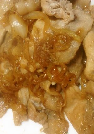 超簡単　豚のハチミツ生姜焼き-レシピのメイン写真