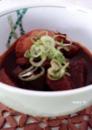 どて煮*名古屋風お味噌のビーフシチュー-レシピのメイン写真