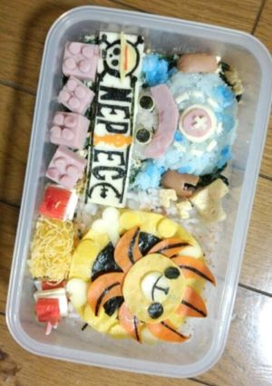 キャラ弁★ワンピース-レシピのメイン写真