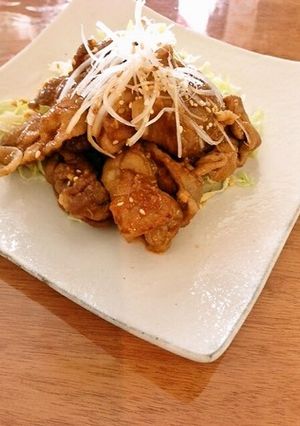 焼肉のタレを使った☆満腹豚肉スタミナ焼き-レシピのメイン写真