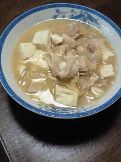材料はたった3つ!?しかし具だくさん豚汁-レシピのメイン写真