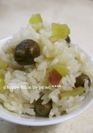 むかご＆さつま芋 ご飯-レシピのメイン写真