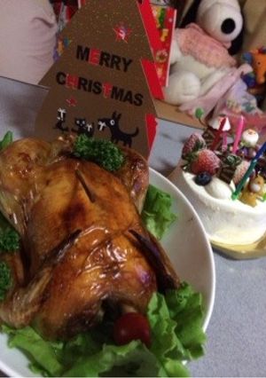 ローストチキン（丸鶏）-レシピのメイン写真