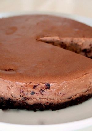 ほんとに簡単。濃厚な生チョコチーズケーキ-レシピのメイン写真