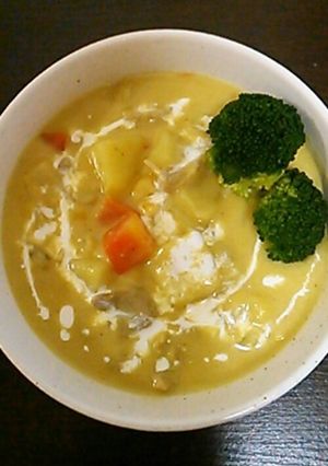 白菜とろ～りカレークリームシチュー-レシピのメイン写真