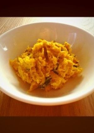 冷凍かぼちゃと大豆の簡単サラダ！-レシピのメイン写真