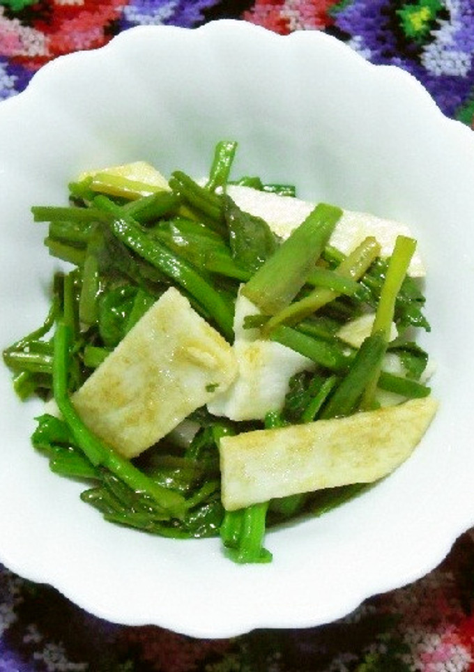 宮城旬野菜　セリのバルサミコ酢和え-レシピのメイン写真