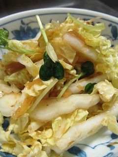 白菜となめ茸のサラダ♪-レシピのメイン写真
