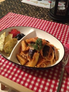 ワンプレート☆ミートソースパスタランチ-レシピのメイン写真