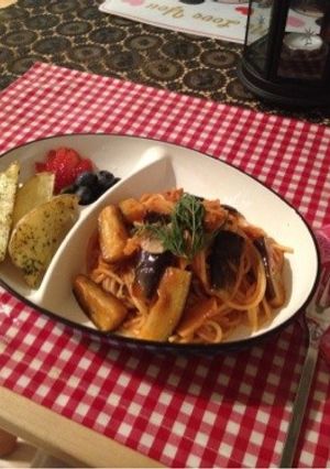 ワンプレート☆ミートソースパスタランチ-レシピのメイン写真