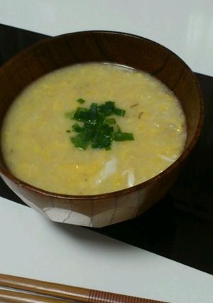 とろたま味噌汁-レシピのメイン写真