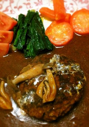 シチューみたいな煮込みハンバーグ☆-レシピのメイン写真