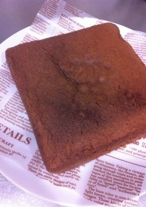 ココアバターケーキ-レシピのメイン写真