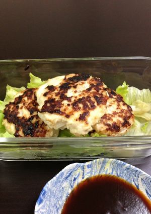 ふわふわヘルシー豆腐ハンバーグ-レシピのメイン写真